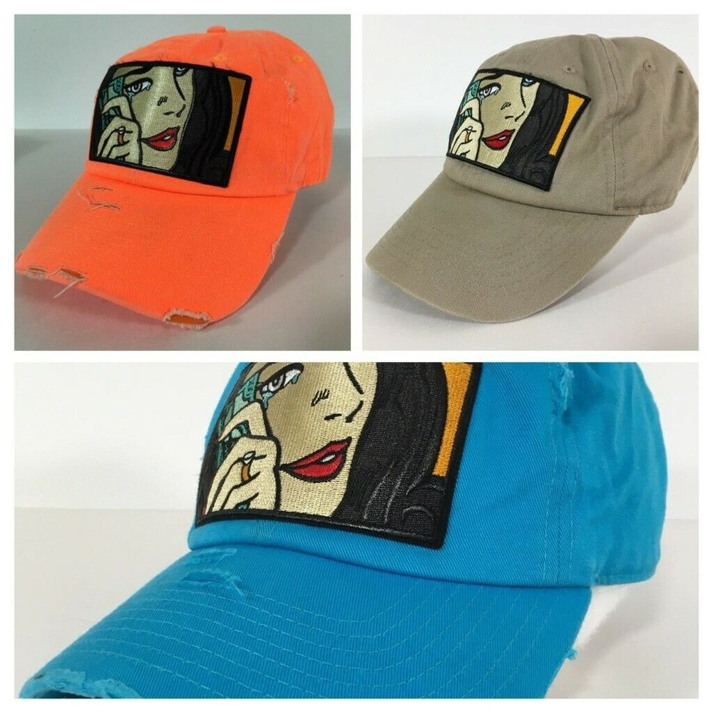 DAD HAT- MONEY TALKS ( in 3 Colors ) See Pictures